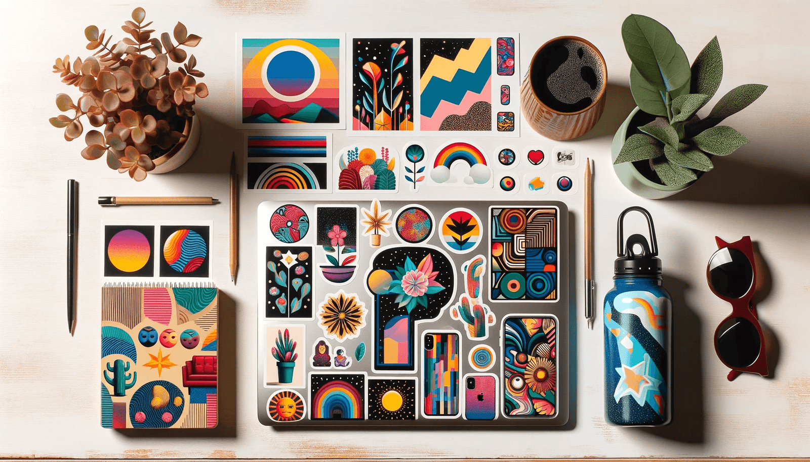 Embracing-the-Charm-of-Aesthetic-Stickers-A-Trendy-Guide-to-Personalizing-Your-Space Decords