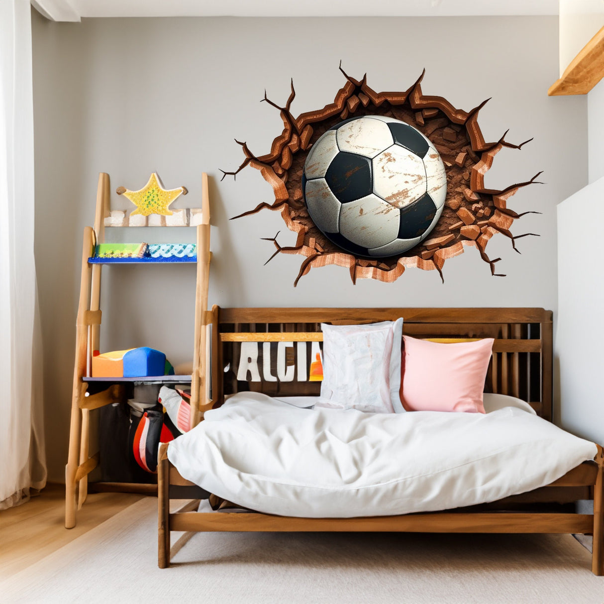 "Breakthrough Soccer Wall Art"