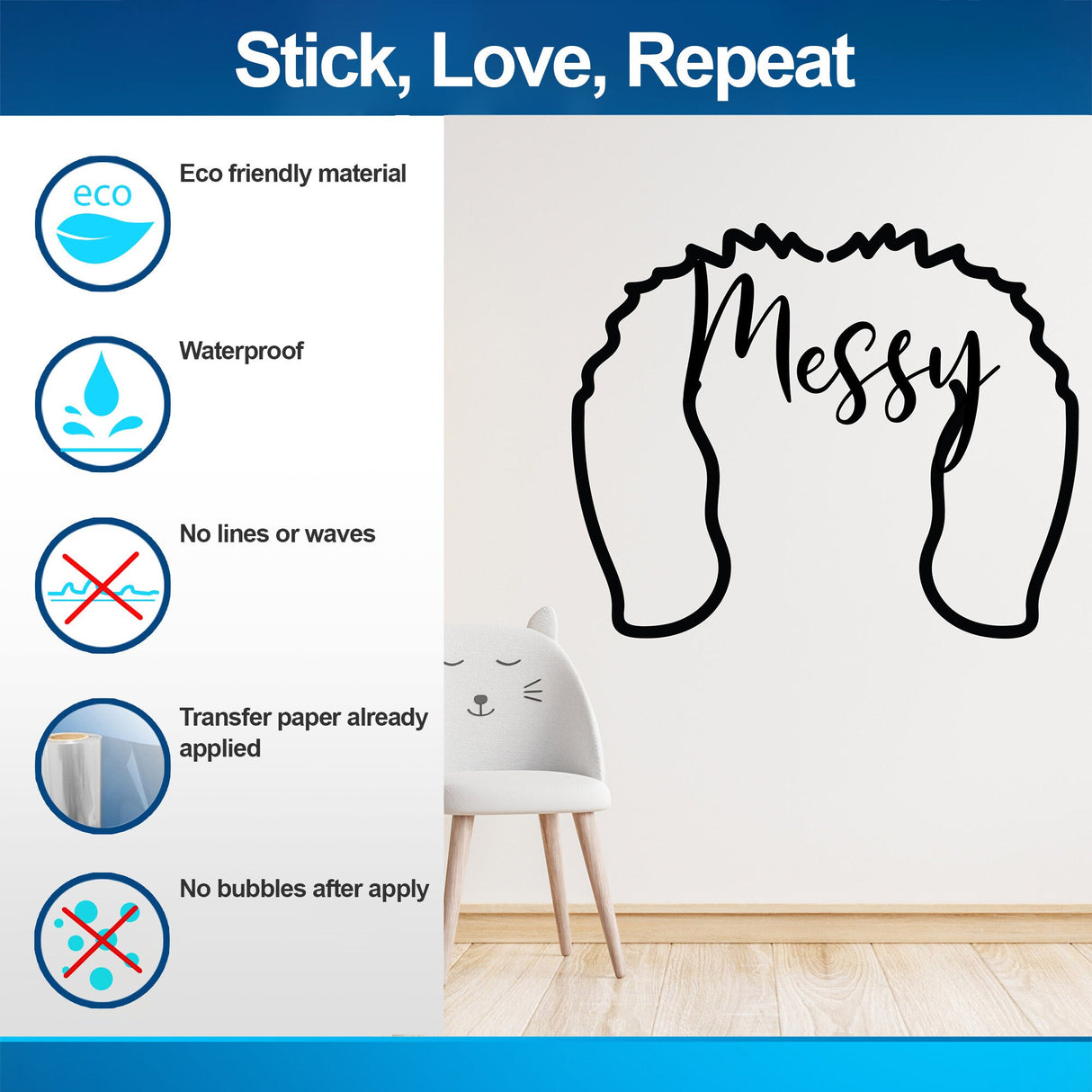 Custom Pet Ears Sticker - Personalized Dog Ears Outline Decal - Memorial Tattoo Design