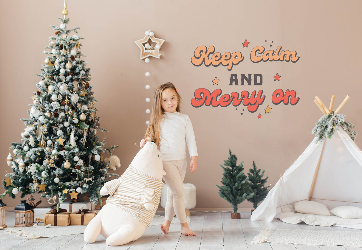 Cheerful Christmas Decor Sign