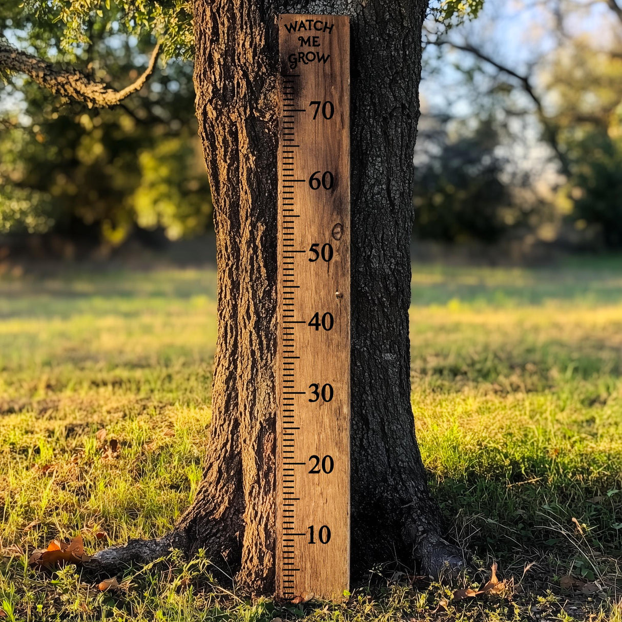 Vinyl Growth Chart Decal in Inches with 27 White Arrow Stickers – DIY Kids Height Ruler Sticker for Wood, Door, Furniture - Baby Shower Gift