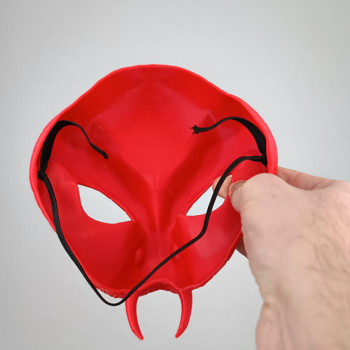 Snake Demon Mask | 3D Printed Halloween Cosplay | Scaly Reptilian Face Cover | Venomous Snakes Viper Costume Reptile Mask