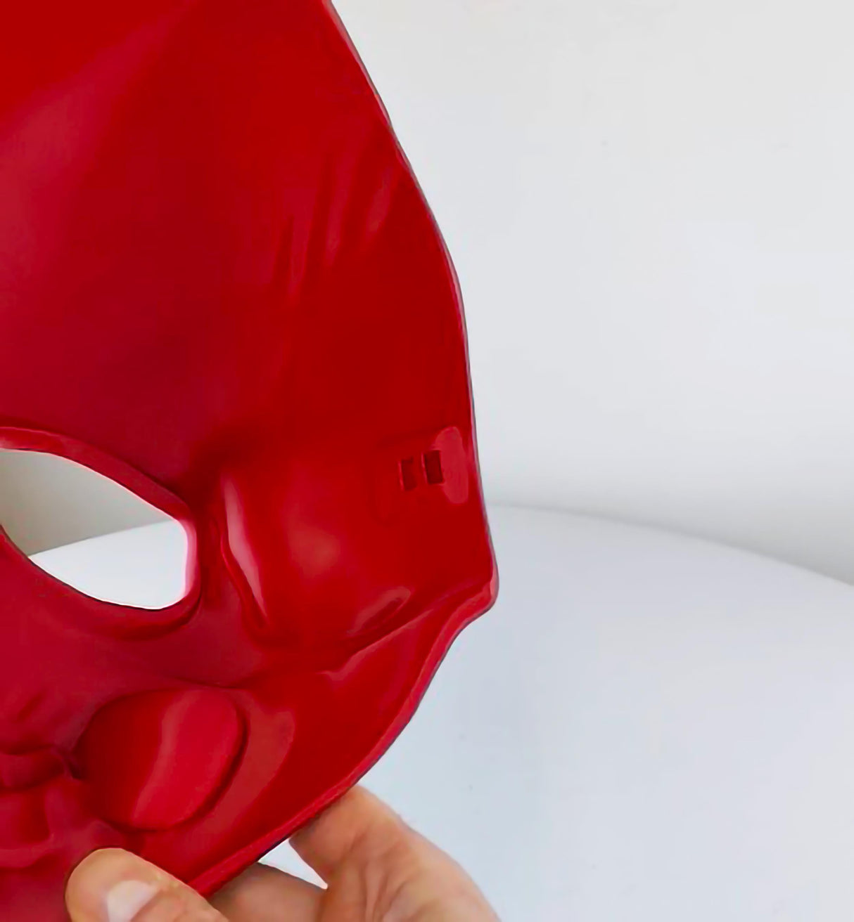 3D Printed Skull Mask | Horror Costume Cosplay Face Mask | Halloween Skeleton Mask | Gothic Face Cover Scary Mask | 3D Print Costume Mask