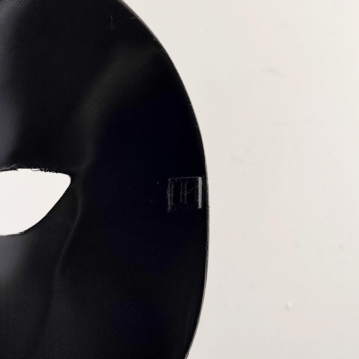 Anonymous Cosplay Mask | Stealth Assassin Sci-Fi Villain Mask | Halloween Costume Gothic Horror Mask 3D Printed Faceless Phantom Horror Mask