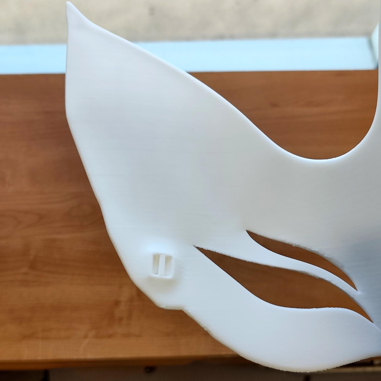 Japanese Fox Spirit Mask | Half Face Cosplay Mask | 3D Printed Samurai Warrior Mask