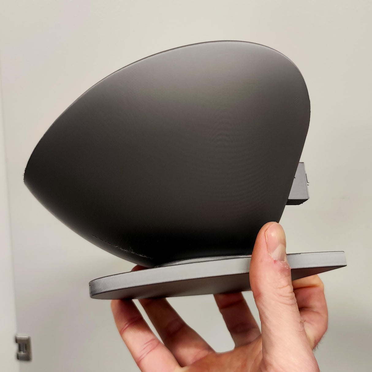 3D Printed Bowl Wall Shelf | Modern Sculptural Floating Shelf | Minimalist Wall Decor Accent for Contemporary Home Interiors and Offices