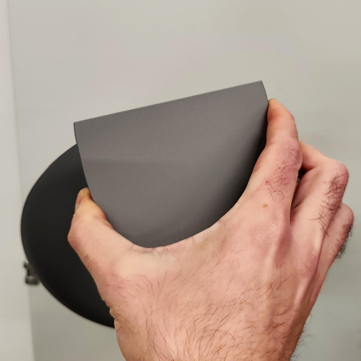 3D Printed Bowl Wall Shelf | Modern Sculptural Floating Shelf | Minimalist Wall Decor Accent for Contemporary Home Interiors and Offices