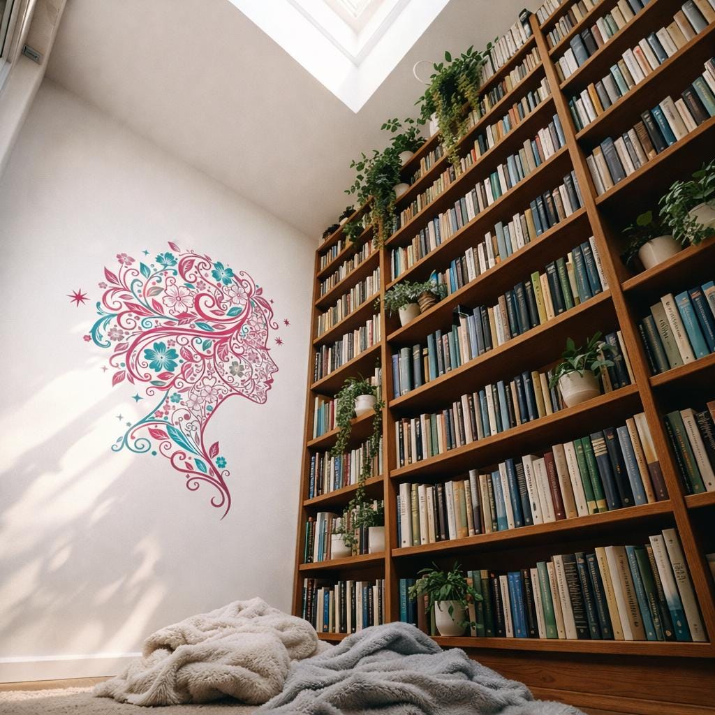 Sea Turtle Wall Decal | Tropical Floral Wall Sticker | Coastal Nursery Decor | Ocean Life Vinyl Art | Bathroom Wall Decor | Hibiscus Turtle