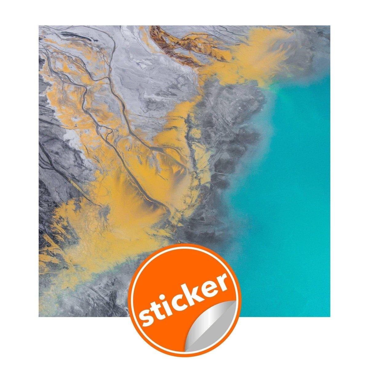 Self-Stick Marble Wall Film with a stunning grey and gold design, ideal for elegant home decor and easy installation.