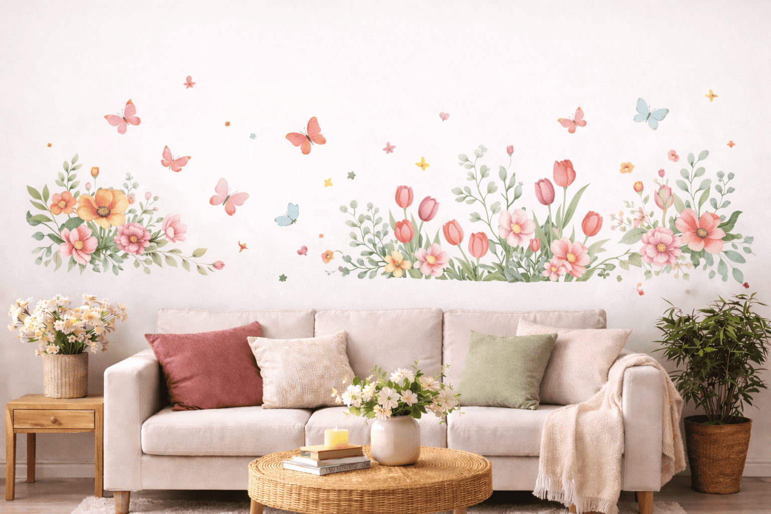 Spring Wall Decal Ideas to Refresh Your Home in March