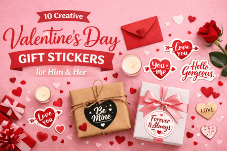 10 Creative Valentine’s Day Gift Stickers for Him & Her