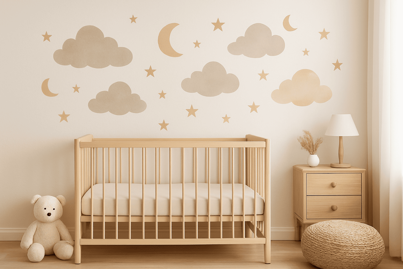 How to Decorate a Baby Room with Safe, Non Toxic Wall Decals