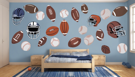 Transform Your Space with Exciting Sports Wall Decals: Perfect for Every Fan!