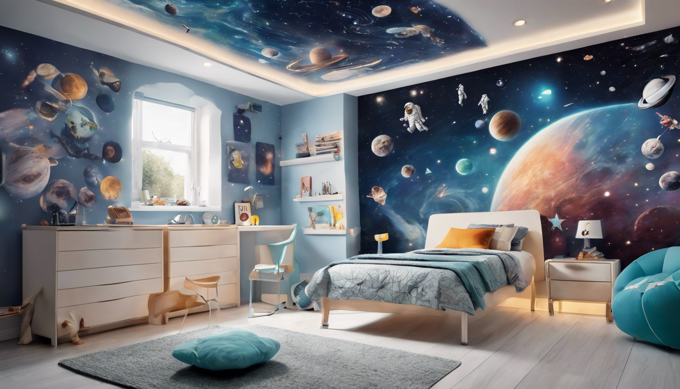 Transform Your Home with Stunning Space Wall Decor Ideas for Every Astronaut at Heart