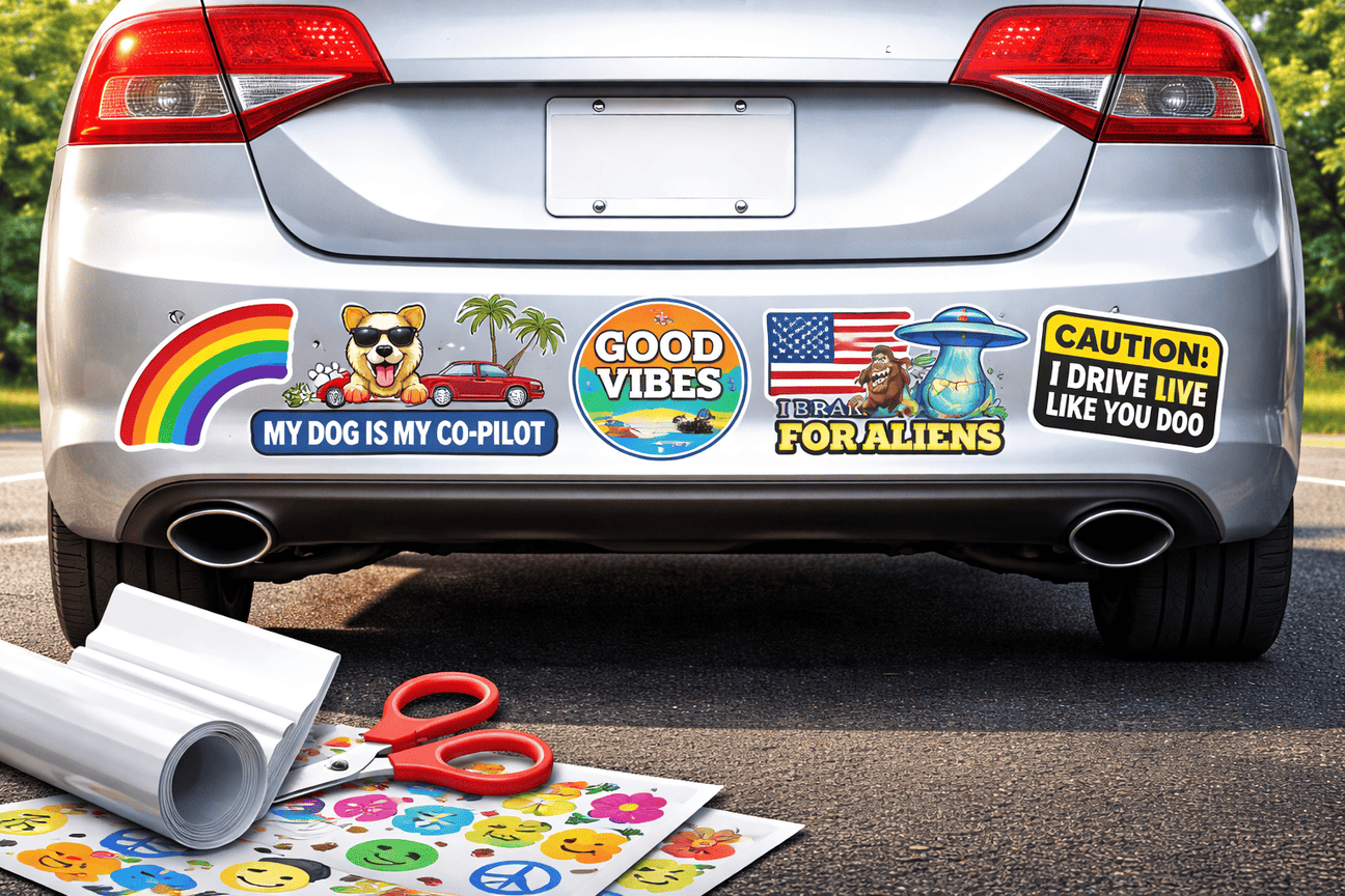 Car Bumper Sticker