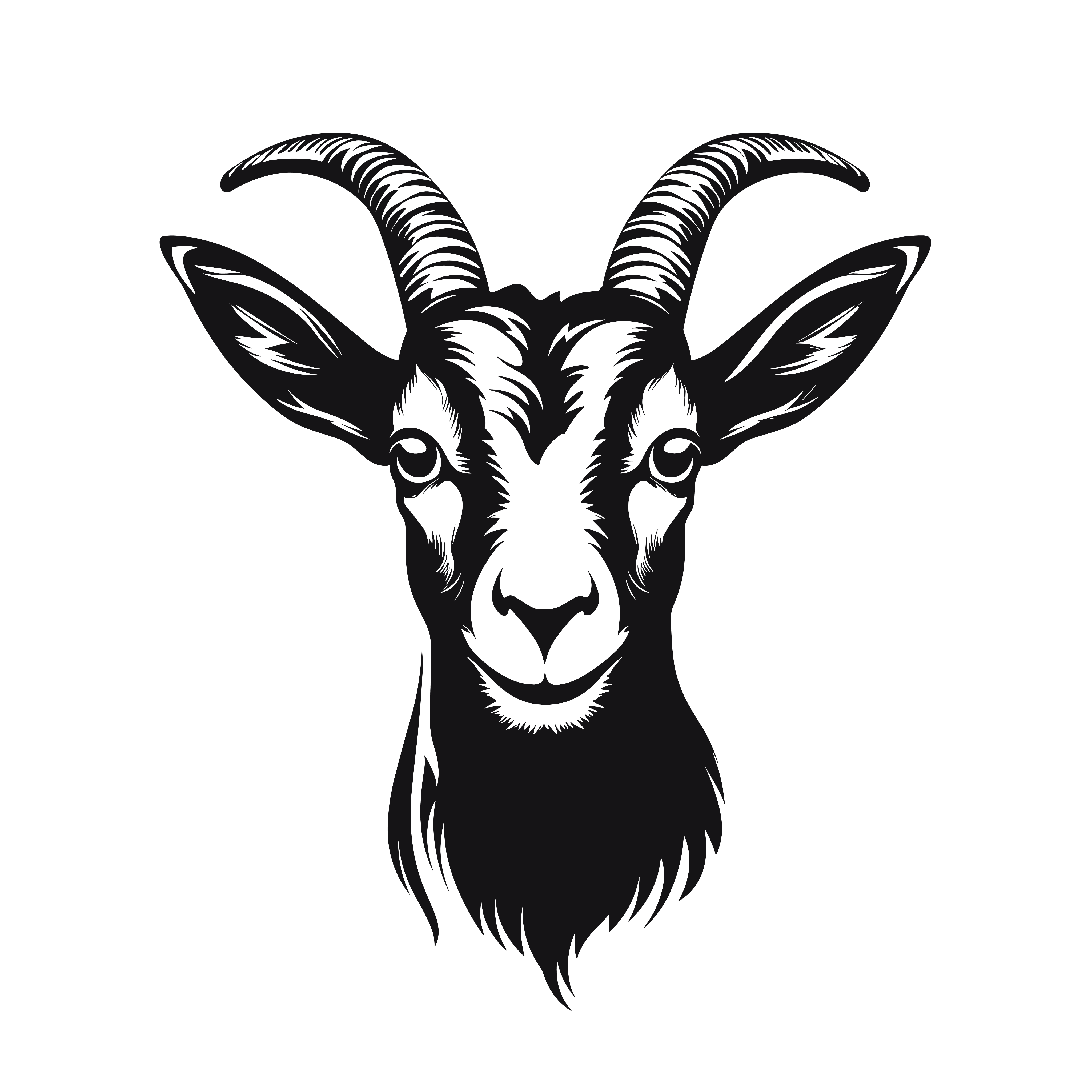 Vinyl Goat Wall Sticker Decal - Thumbnail 5