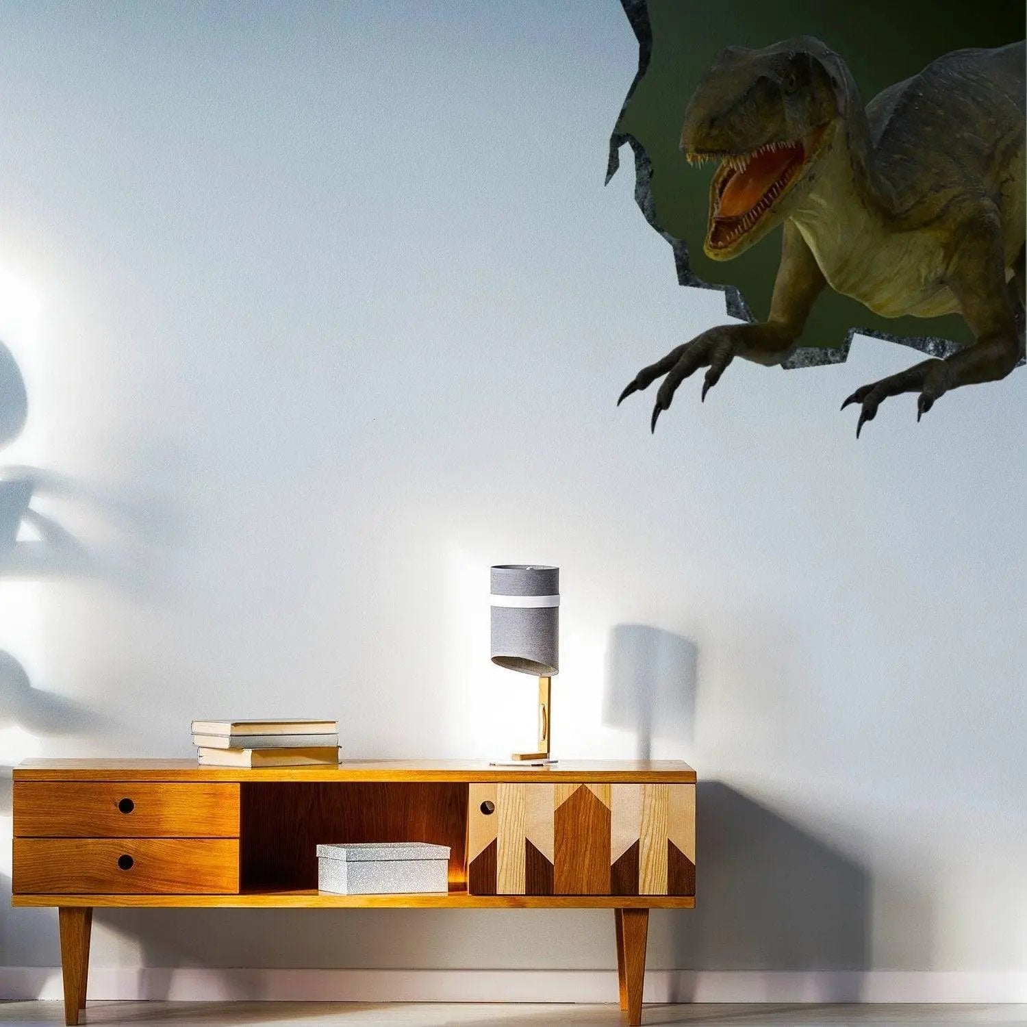 3D Jurassic Dinosaur Wall Sticker - Thumbnail 2