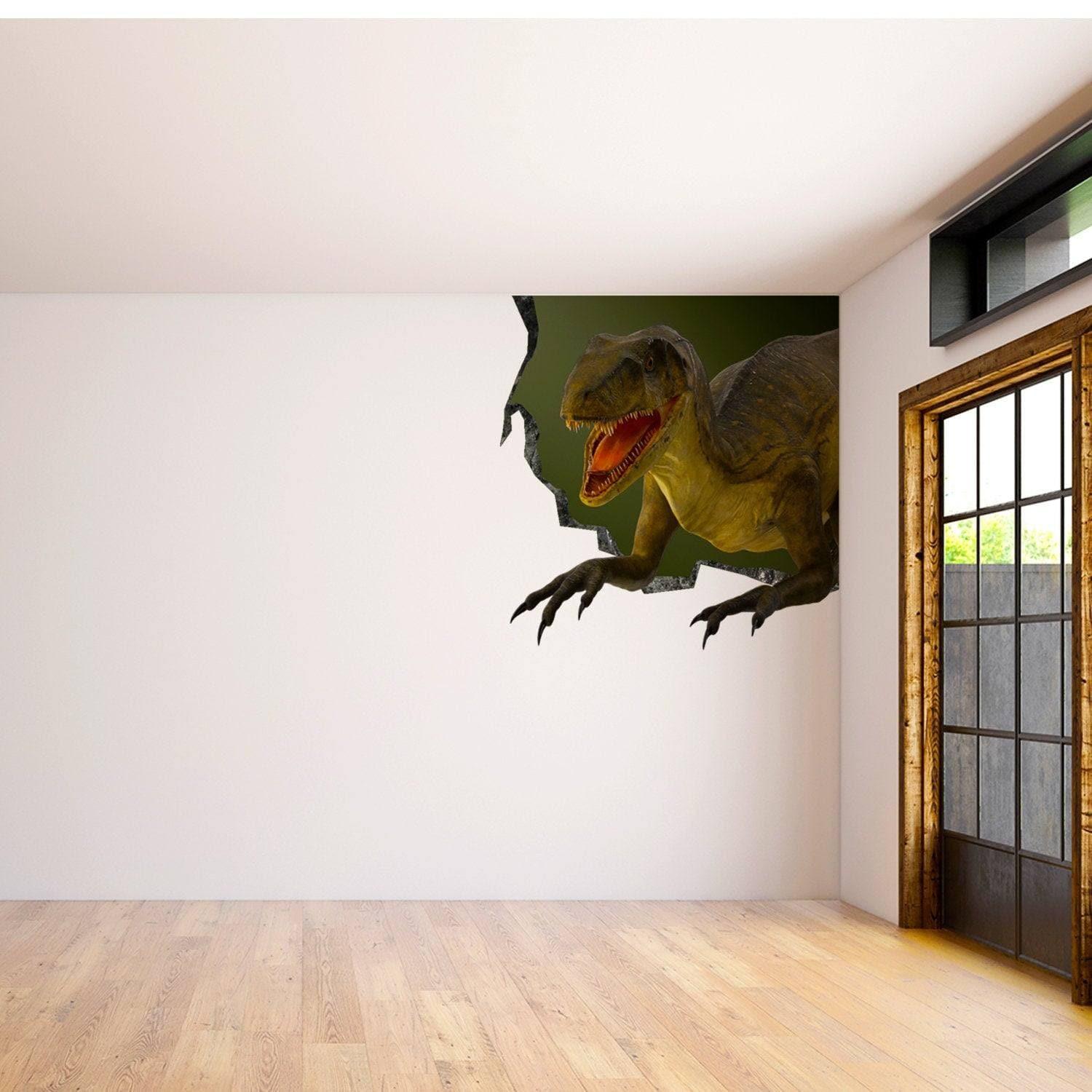 3D Jurassic Dinosaur Wall Sticker - Thumbnail 4