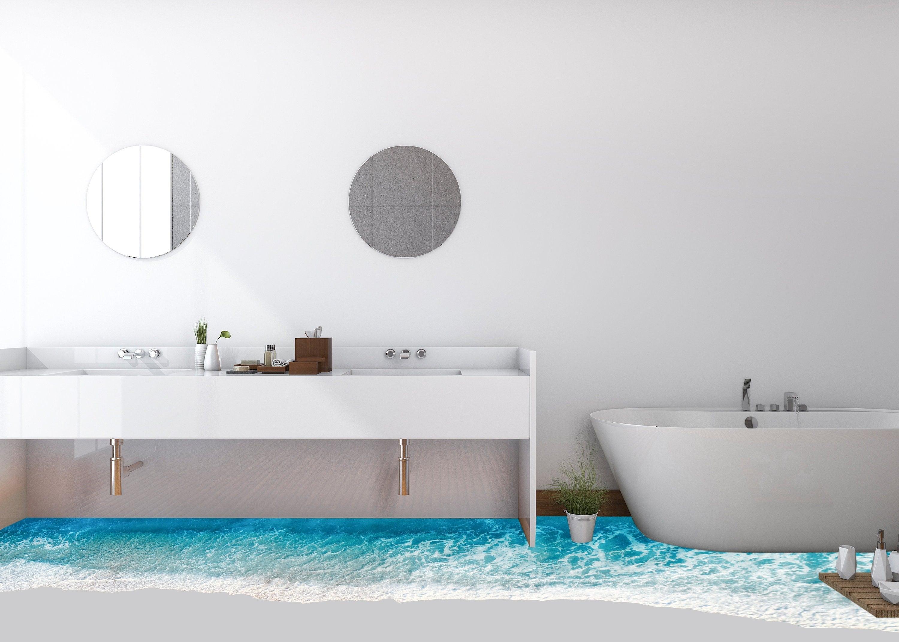 3D Ocean Paradise Wall Decal - Thumbnail 3