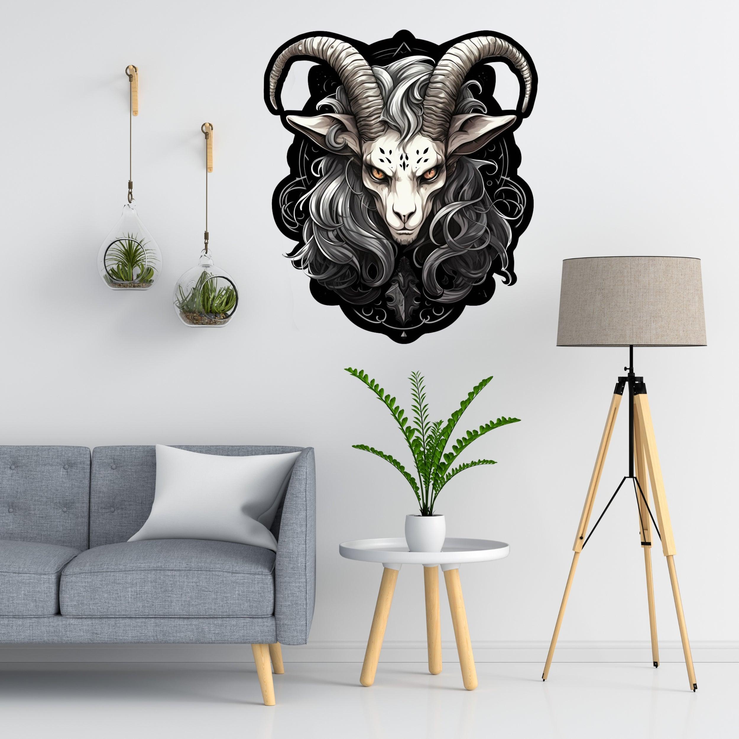 Zodiac Goat Wall Decal - Thumbnail 4