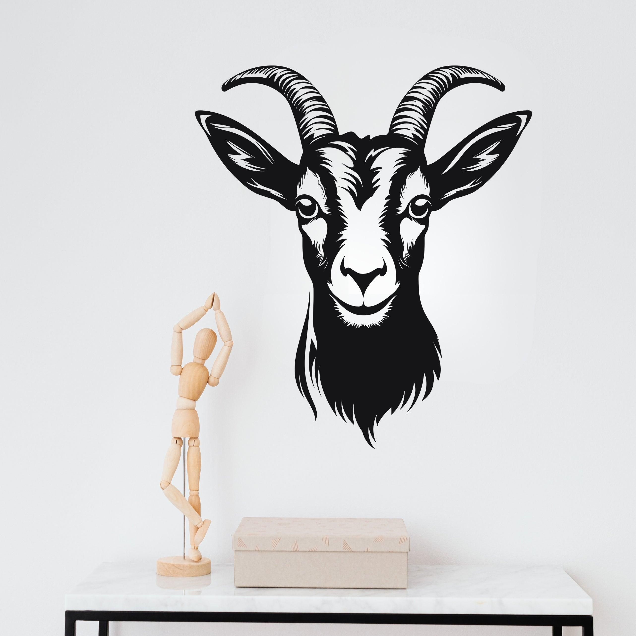 Vinyl Goat Wall Sticker Decal