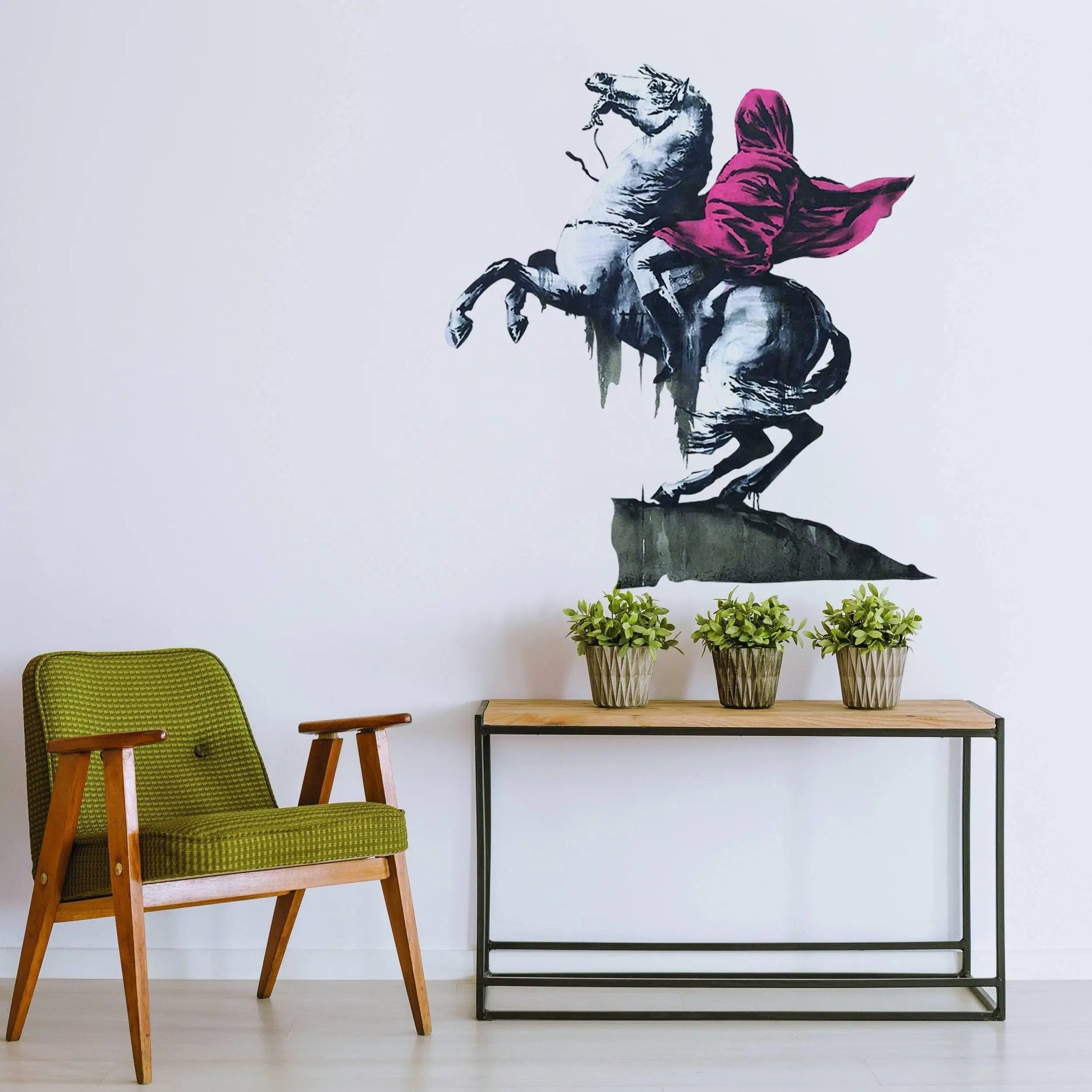 Banksy Napoleon Vinyl Wall Sticker - Thumbnail 2