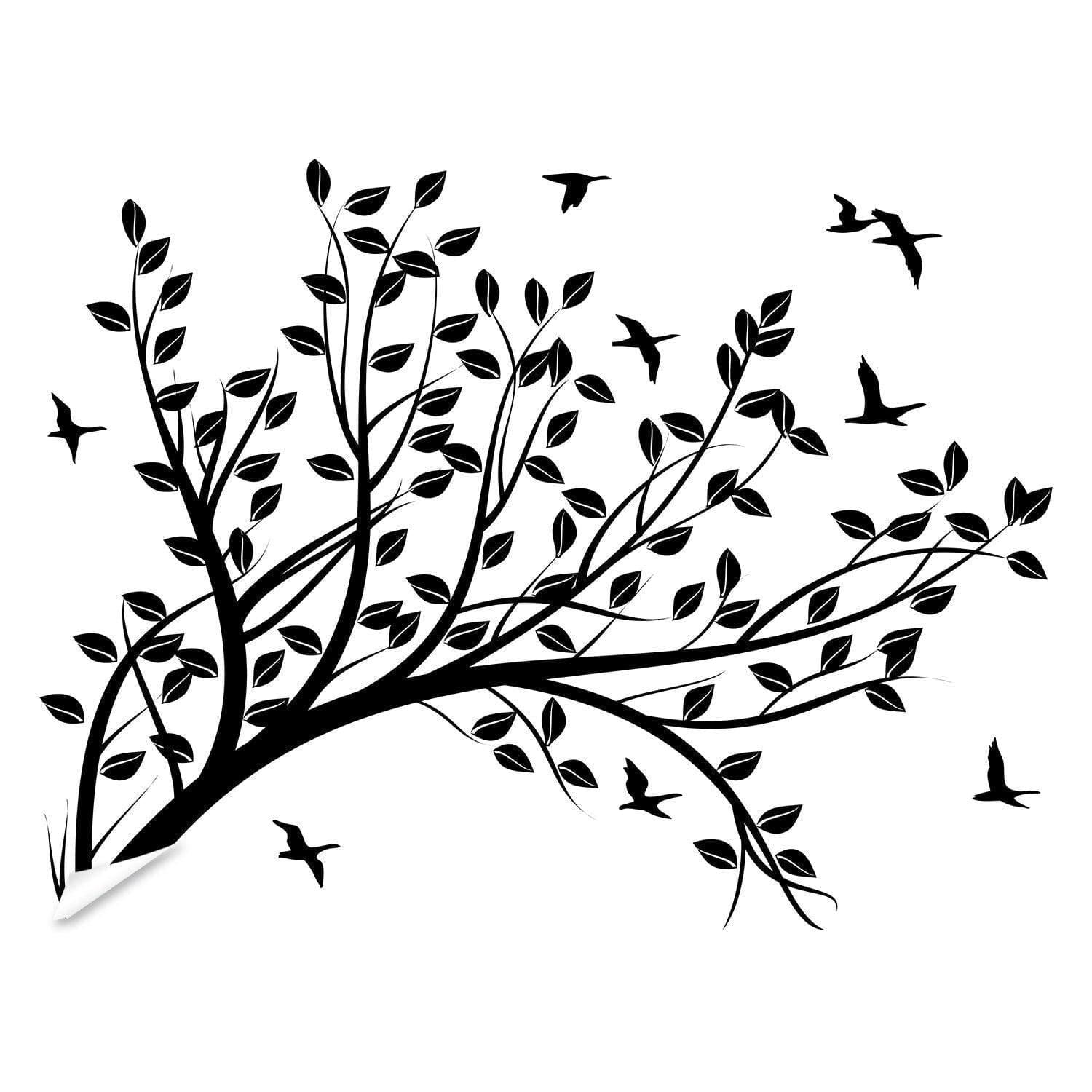 Abstract Tree Branch Wall Sticker - Thumbnail 2