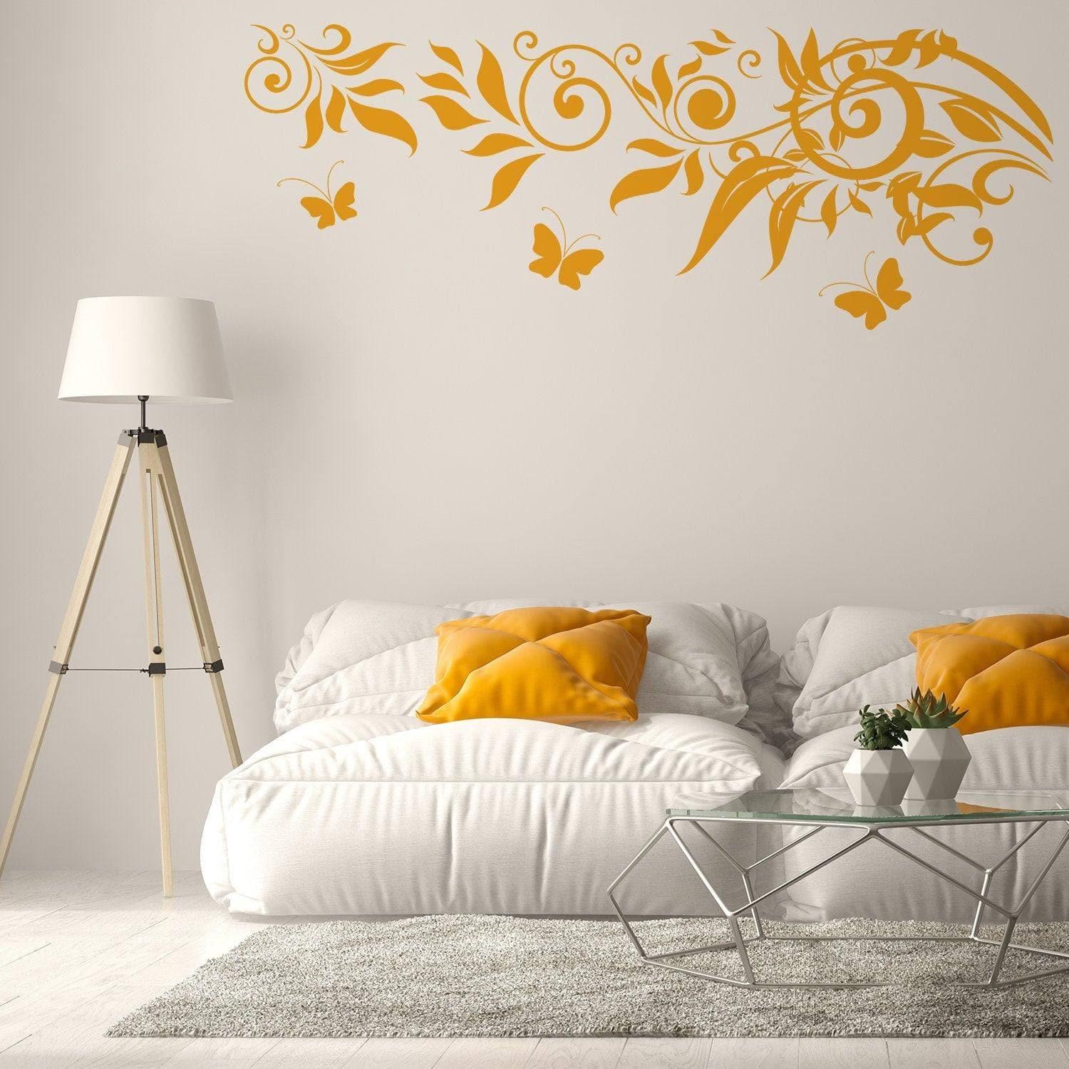 Vinyl Whimsy Wings Sticker Wall Art Decal - Thumbnail 2