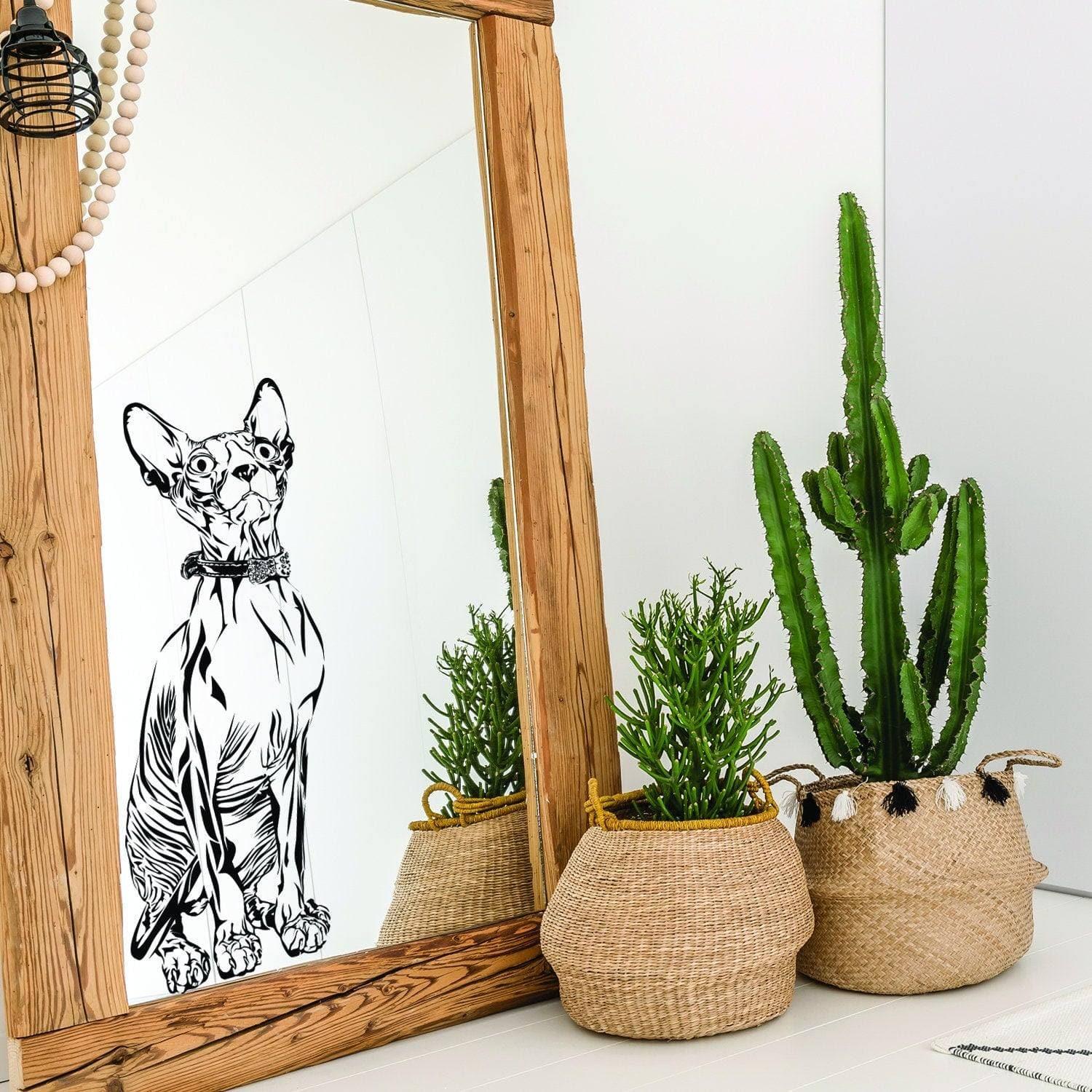 Custom Pet Artwork Wall Sticker Personalized Animal Vinyl Decal - Thumbnail 2