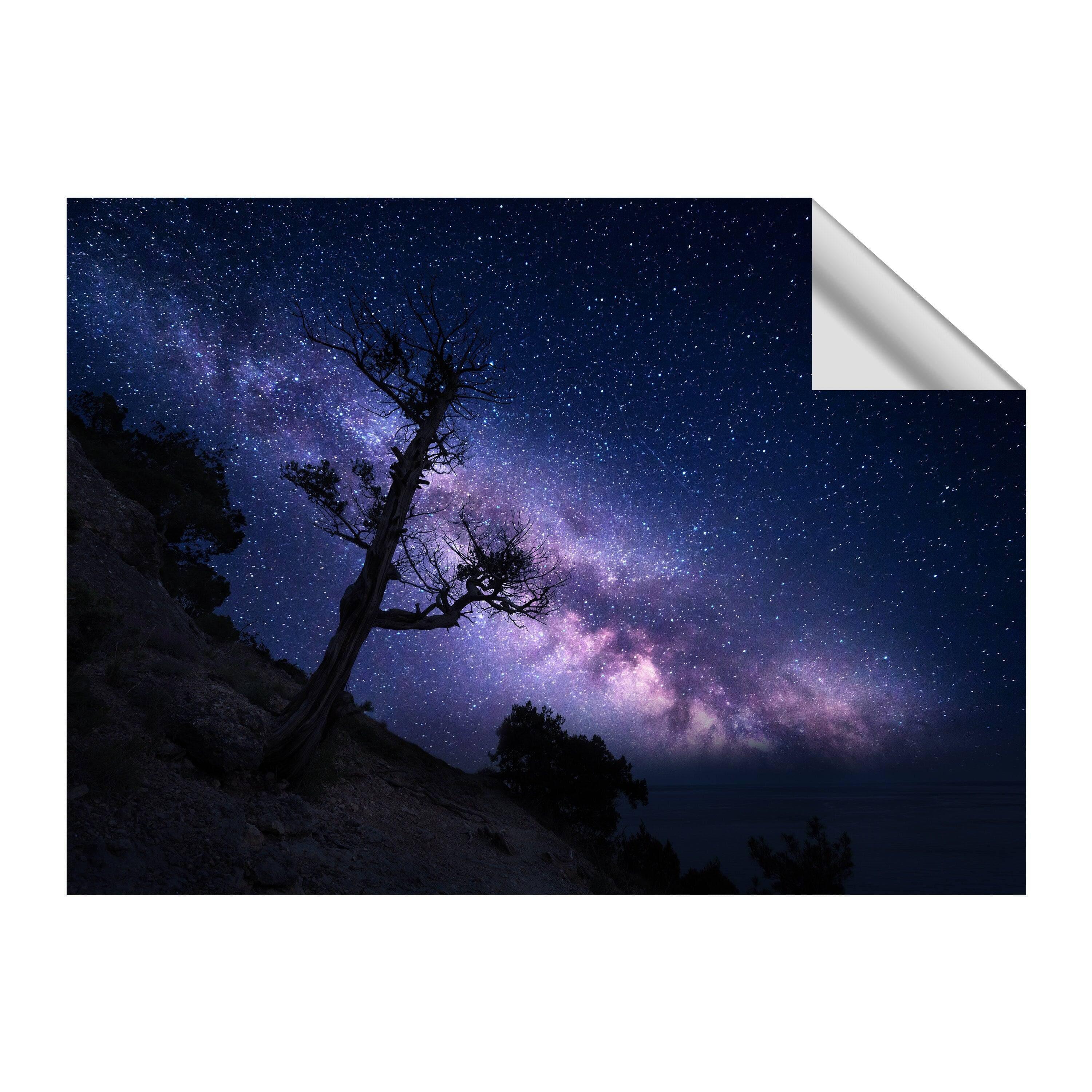 Stellar Galaxy Decal - Planet Wall Art Sticker - Thumbnail 5