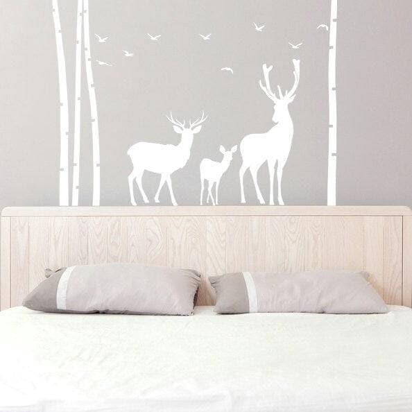 Serene Oasis Nature-Inspired Wall Decal - Thumbnail 3