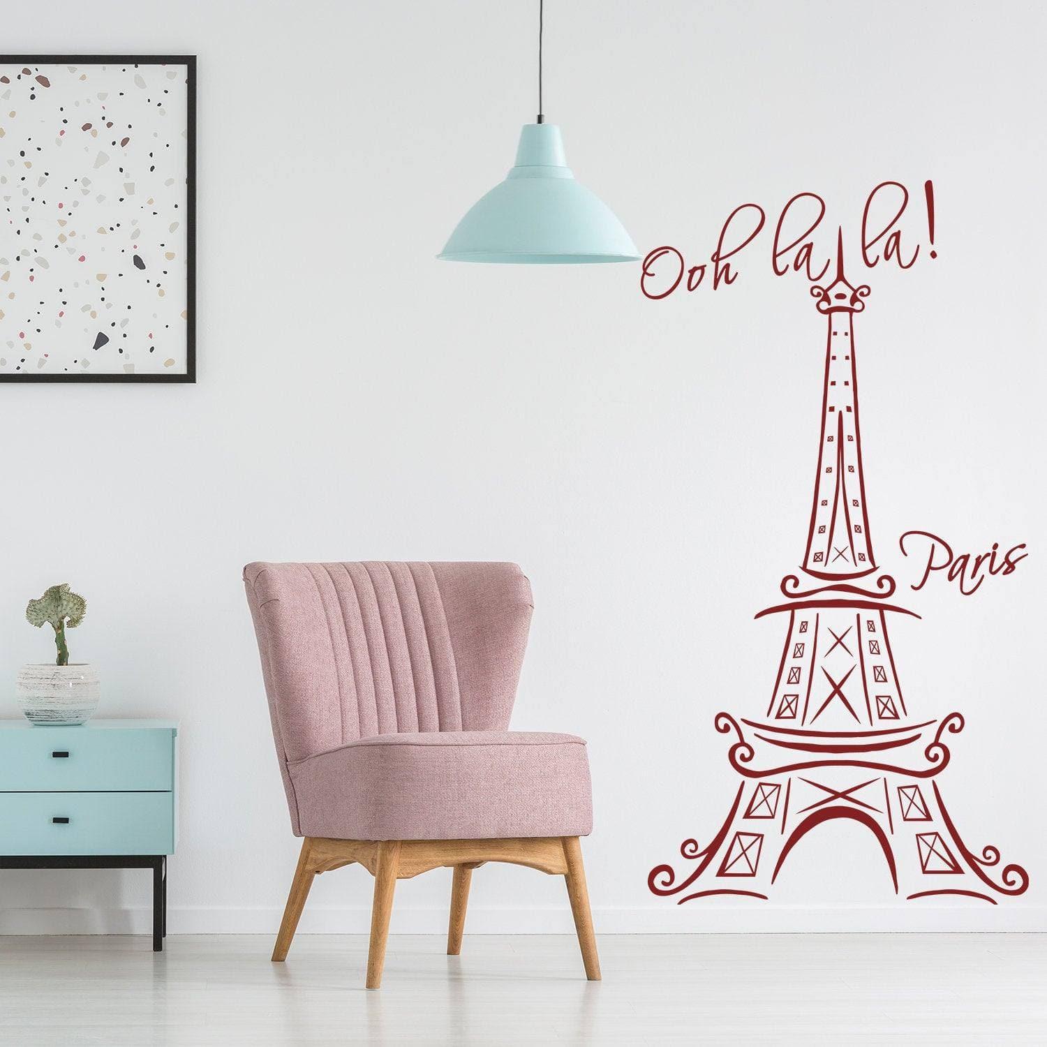 Eiffel Tower Vinyl Decals - Thumbnail 3