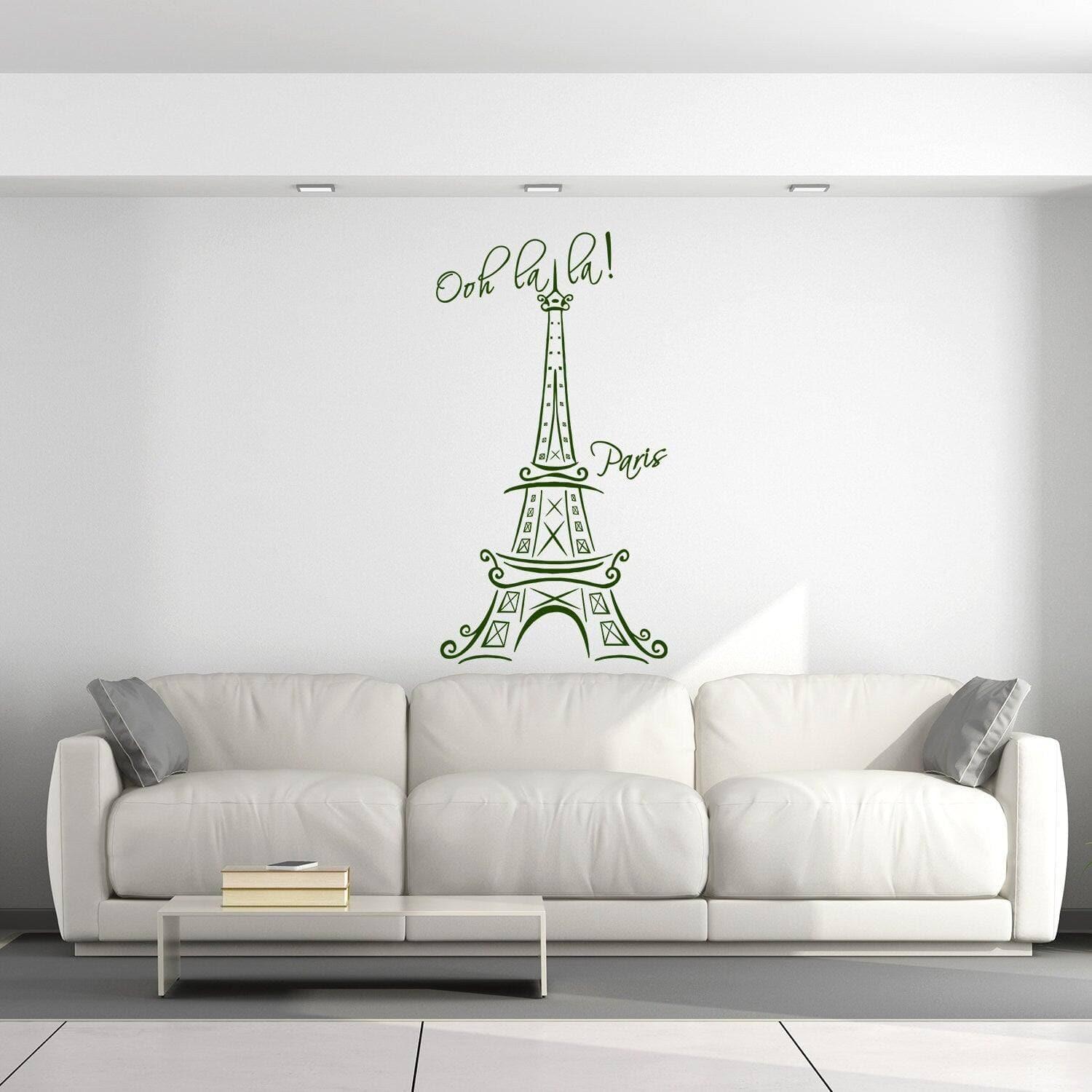 Eiffel Tower Vinyl Decals