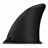 Studio visualization of the black Decords replacement fin for Hydro Force SUP boards, based on the actual product