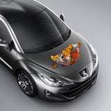 Custom Car Hood Vinyl Sticker - Wrap For Truck Art Decal