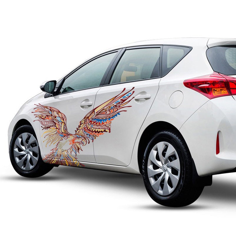 Custom Car Door Vinyl Sticker - Body Decor Logo Graphic Bumper Art Decal