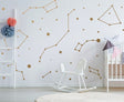 Constellation Stickers Zodiac Wallpaper Sticker - Star Stickers For Wall - 79 x 79 inches (200 x 200 cm))
