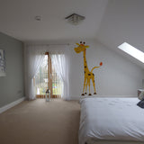 Nursery Giraffe Vinyl Wall Sticker - Baby Art Cute Funny Gift Animal Decor Decal