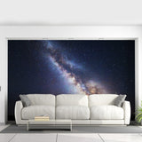 Deep Outer Space Wallpaper Art Decor Decal - 3d Galaxy Kid Nursery Room Removable Wall Sticker