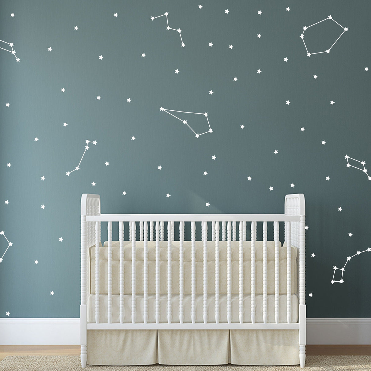 Constellations Vinyl Wall Stickers - Zodiac Star Space Ceiling Art Decals