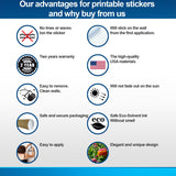 Floral Wall Vinyl Sticker Mural - 3d Blue Flowers Stick Peel Living Room Decor Decal