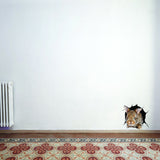 3d Rabbit Wall Decal - Easter Bunny Kid Design Sticker