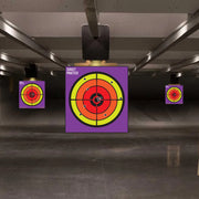 Range Shooting Targets Practice For Gun Rifle Pistol Airsoft Handgun - Large Outdoor Circle Paper Shoot Set