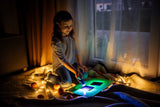 Light Drawing Board For Kids - The Glow In Dark Neon Effect Draw Pad Tablet