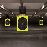 Circular scoring practice target poster shown as a standalone 16 × 24 inch sheet.