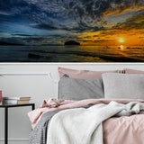 Sunset Wallpaper Decals - Peel Stick Nature Photo Self Adhesive Mural Wall Paper Decal