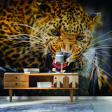 Jaguar Wallpaper Vinyl Decal Decor - Home Bedroom Peel And Stick Removable Art Wall Paper Sticker