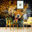 Jaguar Wallpaper Vinyl Decal Decor - Home Bedroom Peel And Stick Removable Art Wall Paper Sticker