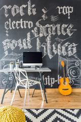 Custom Chalkboard Wall Decal | Kids Playroom Classroom Blackboard | Writable Peel & Stick Vinyl | Reusable Chalkboard Sticker | Custom Size