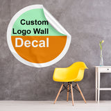 Custom Wall Decal Logo - Create Personalized Business Customized Sticker